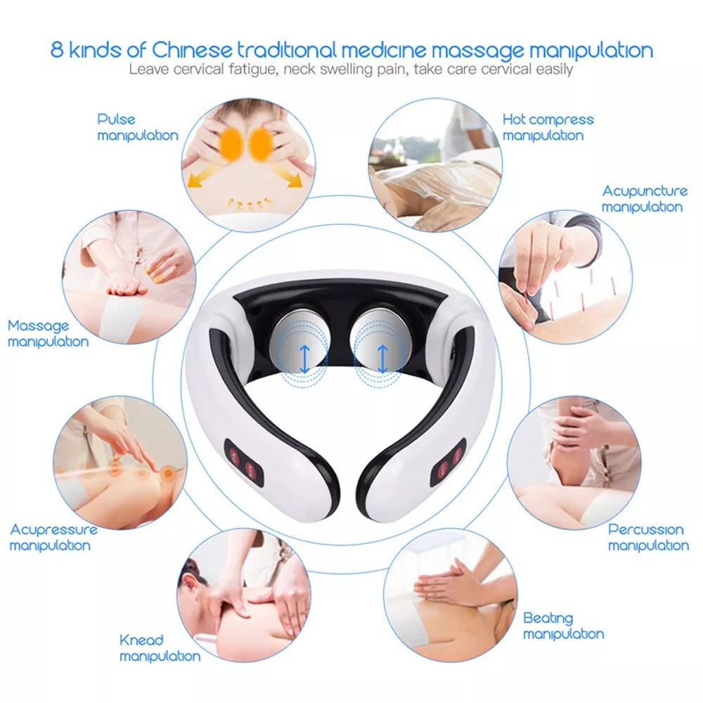 Magnetic Pulse Therapy Neck Massager Electric