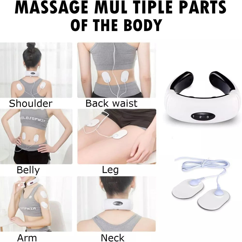 Magnetic Pulse Therapy Neck Massager Electric