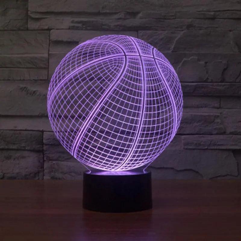 Basketball 3D Illusion Lamp StoreToBuyNow