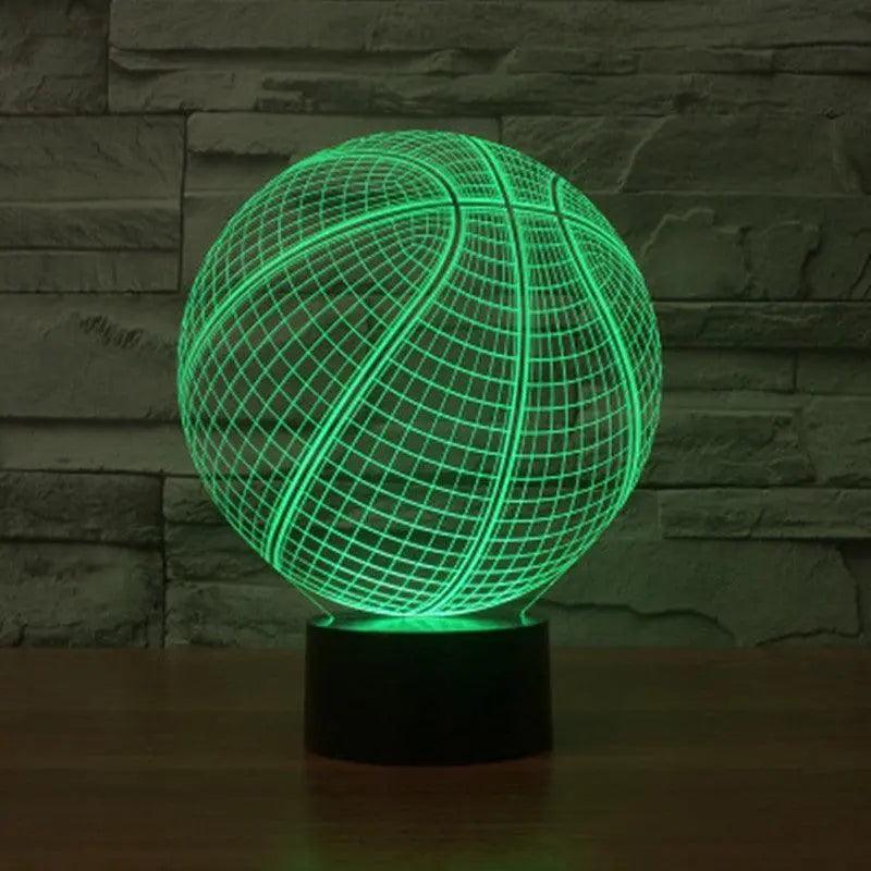 Basketball 3D Illusion Lamp StoreToBuyNow