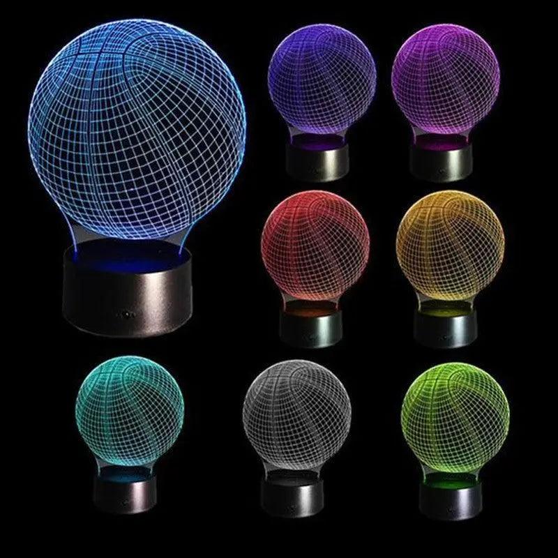 Basketball 3D Illusion Lamp StoreToBuyNow