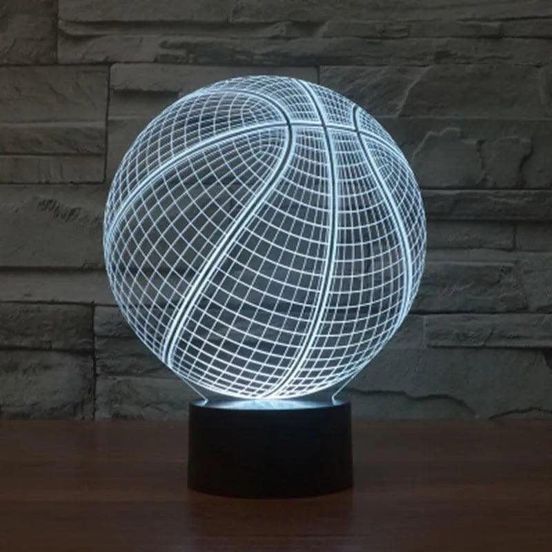 Basketball 3D Illusion Lamp StoreToBuyNow