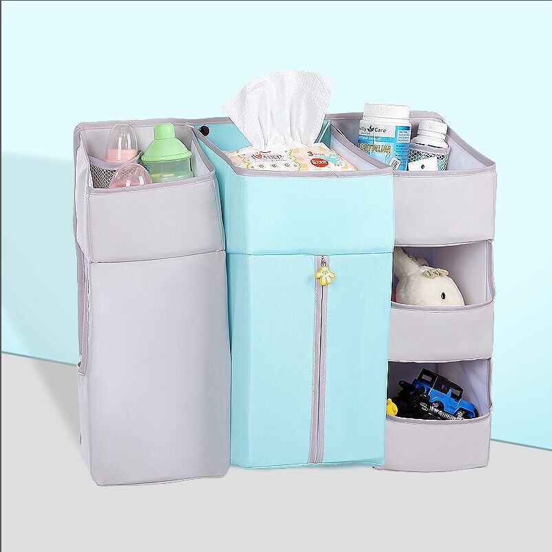 Crib hanging bag universal baby supplies storage bag StoreToBuyNow