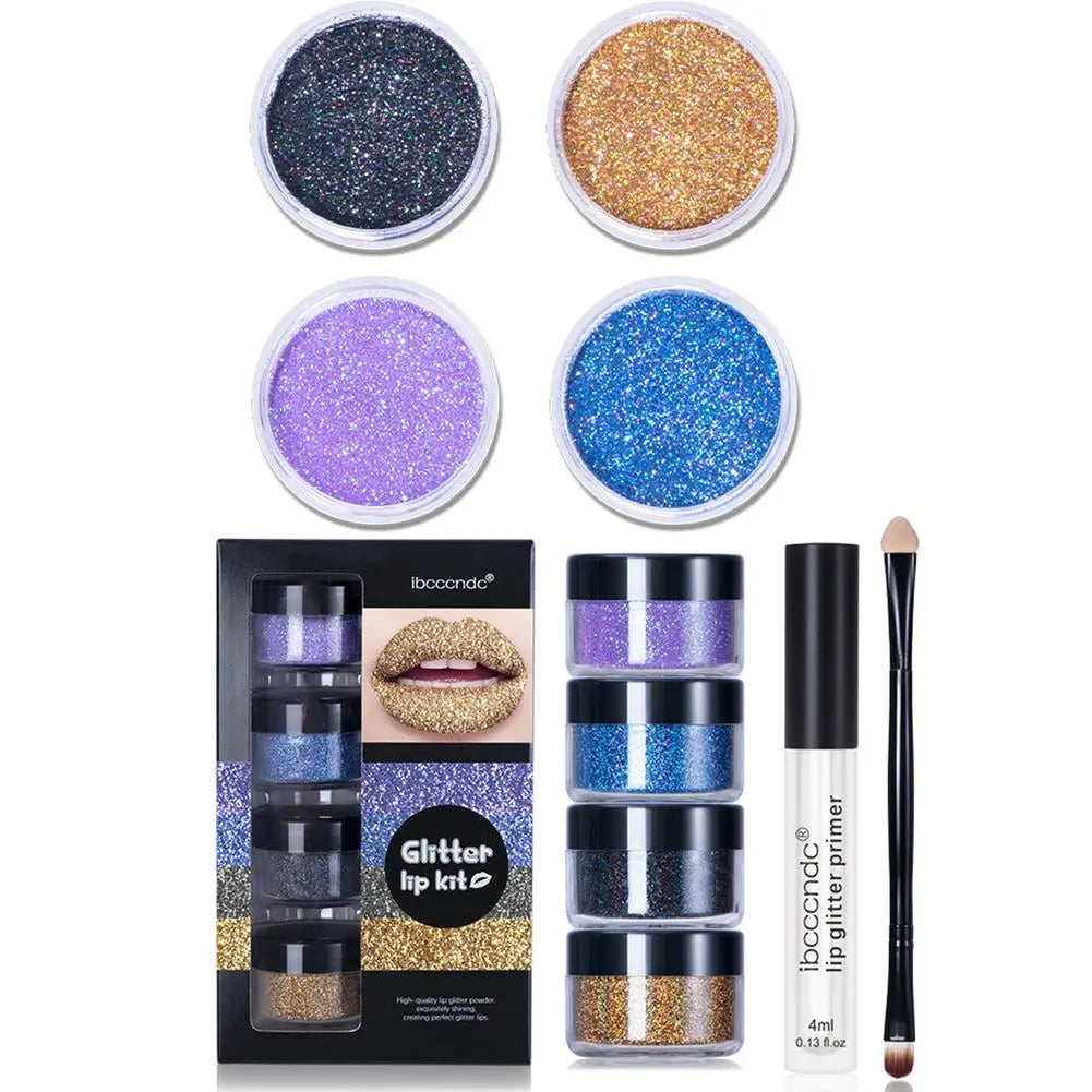 Dazzle Your Lips: Glitter Lip Gloss Kit for Sparkling, Long-Lasting Lips StoreToBuyNow