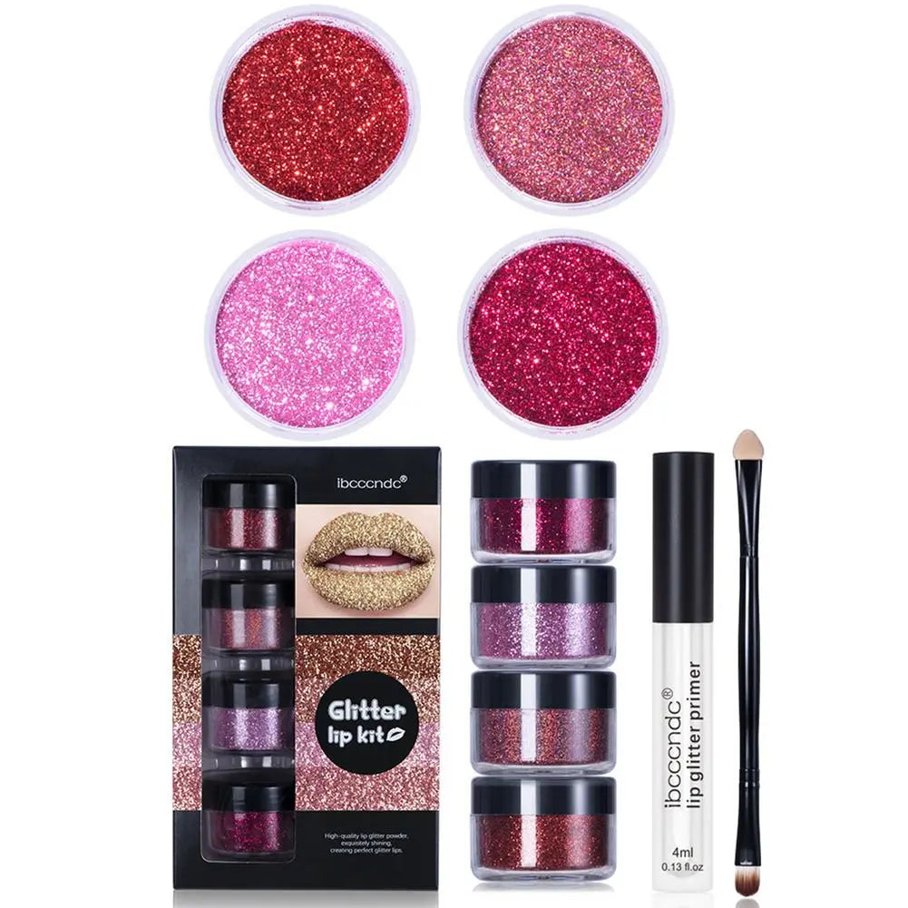 Dazzle Your Lips: Glitter Lip Gloss Kit for Sparkling, Long-Lasting Lips StoreToBuyNow