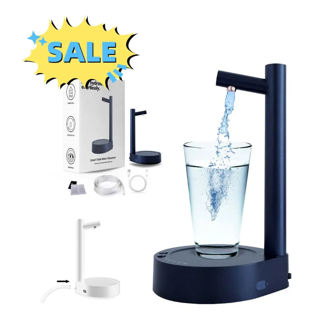 Desk Dispenser Electric Water Gallon Pump Automatic StoreToBuyNow