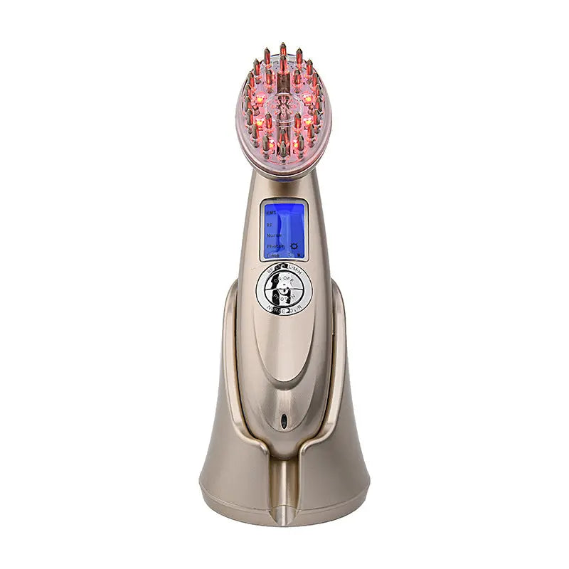 Electric laser radio frequency head massage comb StoreToBuyNow