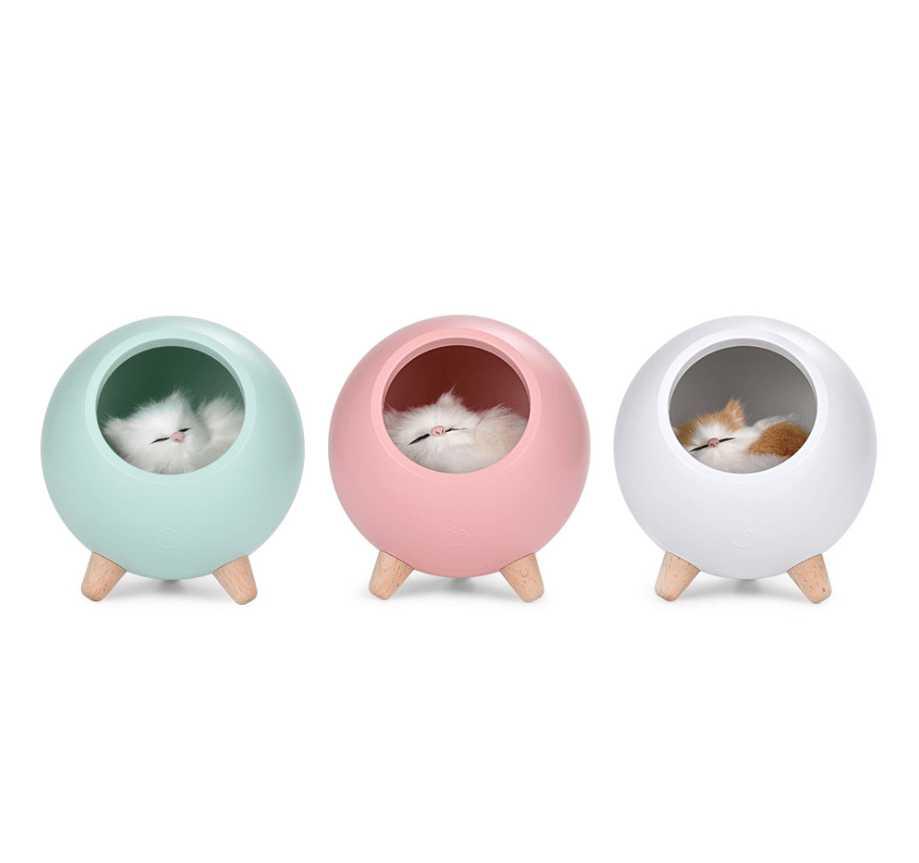 Enchanting Glow: The Adorable Kitten Inside Lamp StoreToBuyNow