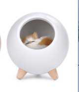 Enchanting Glow: The Adorable Kitten Inside Lamp StoreToBuyNow