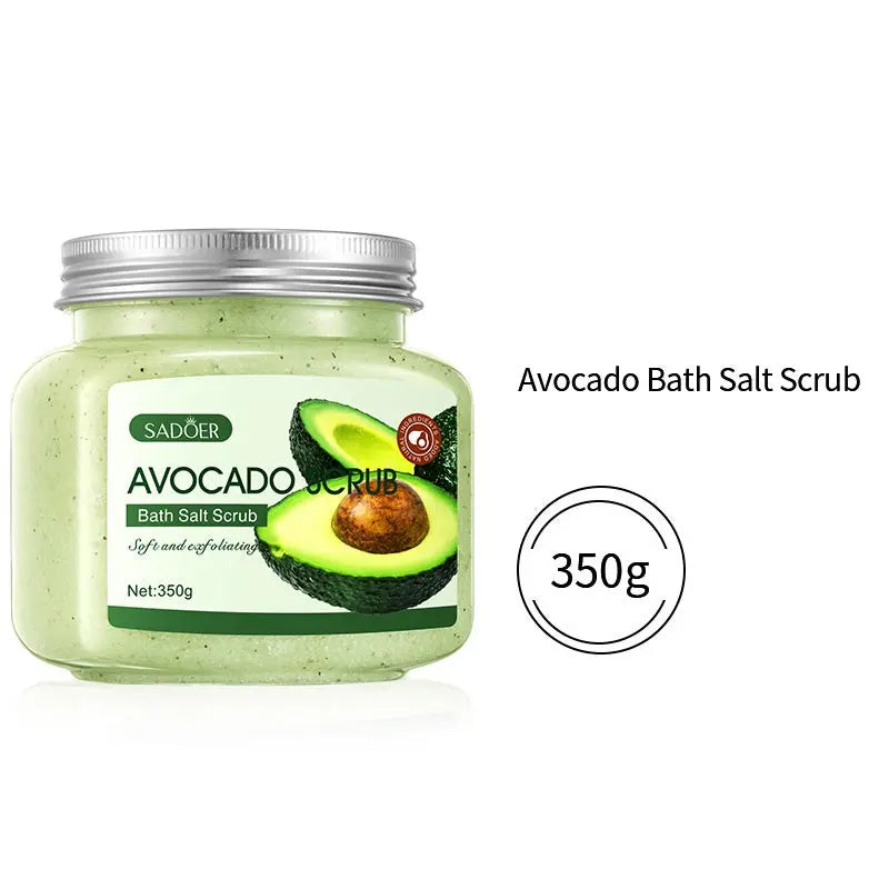 Fruit Bath Salt Scrub Cream Exfoliating Body Care StoreToBuyNow