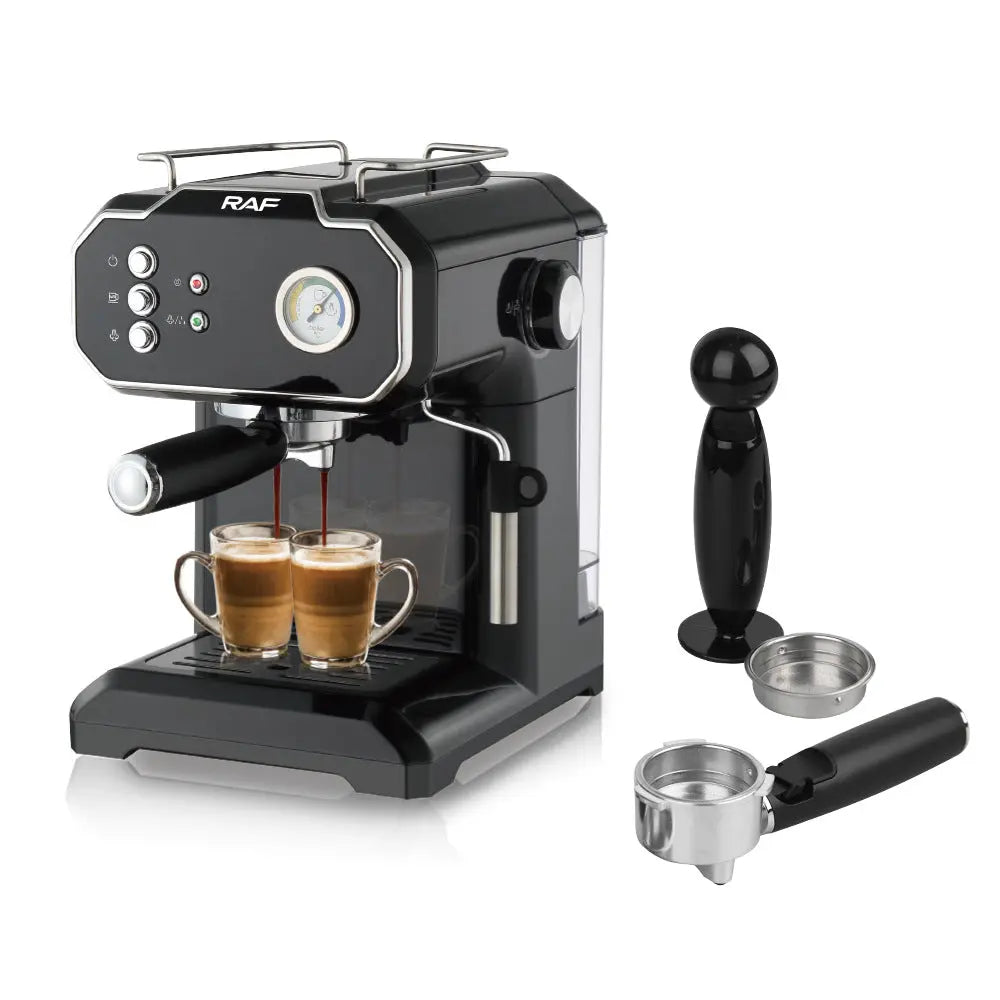 Household Small Semi-automatic High Pressure Steam Milk Froth Coffee Machine StoreToBuyNow