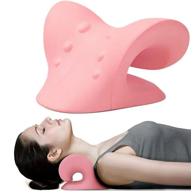 Neck Massager Relax Pillow Gravity Acupressure For Pain Relief Cervical Spine Alignment Massager StoreToBuyNow