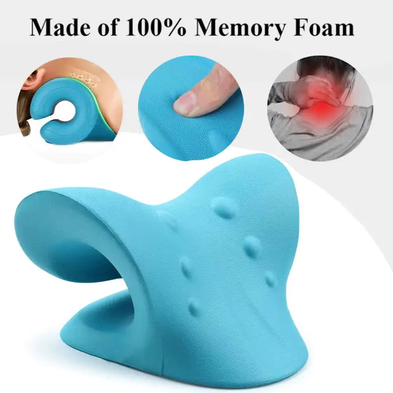 Neck Massager Relax Pillow Gravity Acupressure For Pain Relief Cervical Spine Alignment Massager StoreToBuyNow