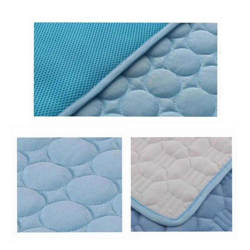 Pet Dog Cat Ice Silk Cold Nest Pad For Cooling In Summer StoreToBuyNow