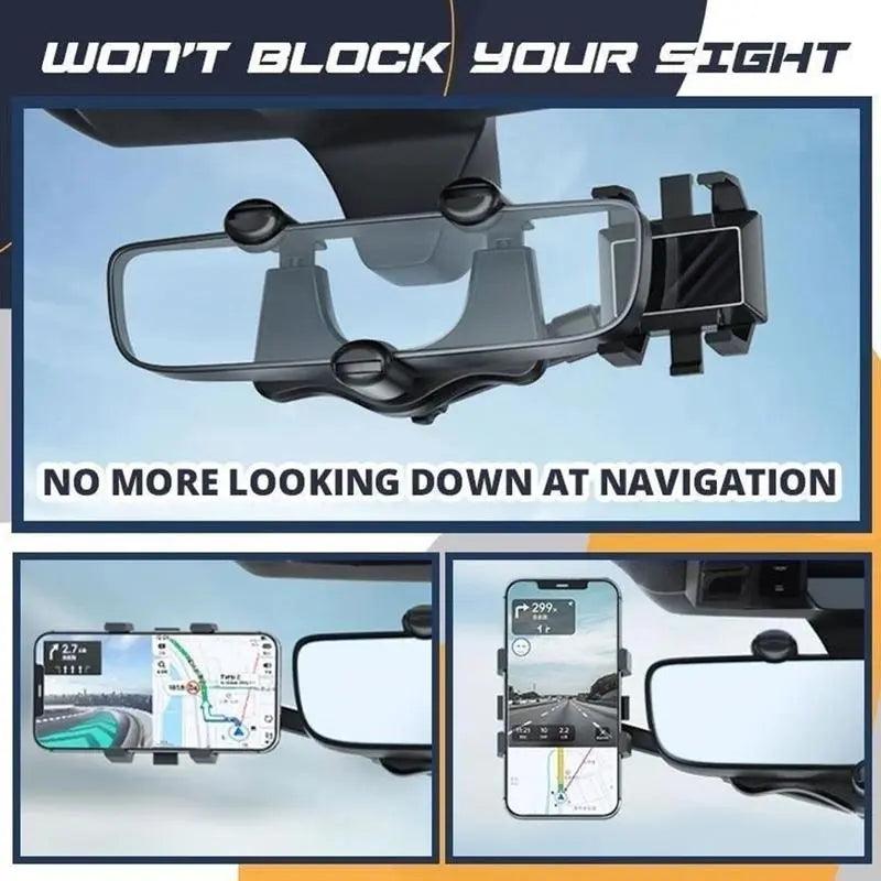 Phone Holder For Rear View Mirror StoreToBuyNow