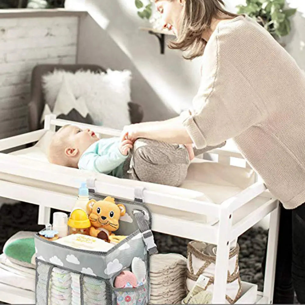 Portable Baby Crib Organizer Bed Hanging Bag StoreToBuyNow