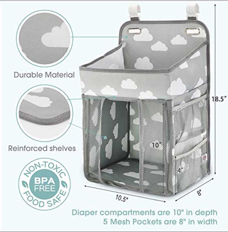 Portable Baby Crib Organizer Bed Hanging Bag StoreToBuyNow