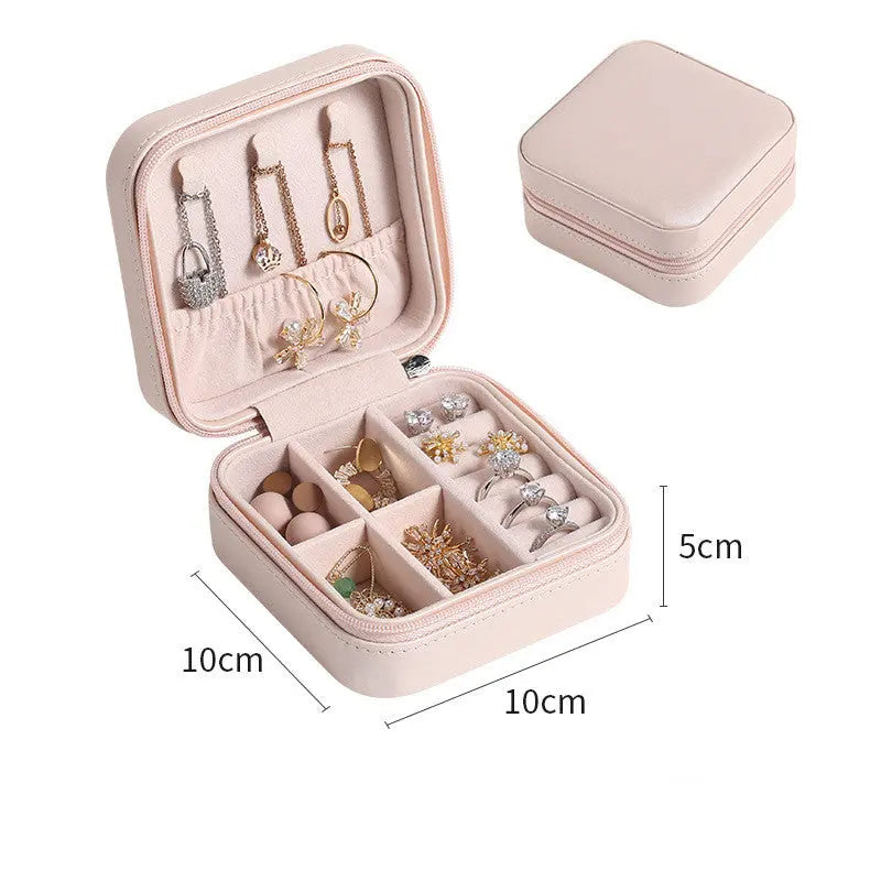 Portable Jewelry Box Single-Layer StoreToBuyNow