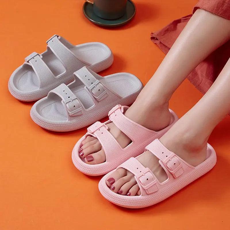 Slippers Summer Women Buckle Soft Bottom Sandals StoreToBuyNow