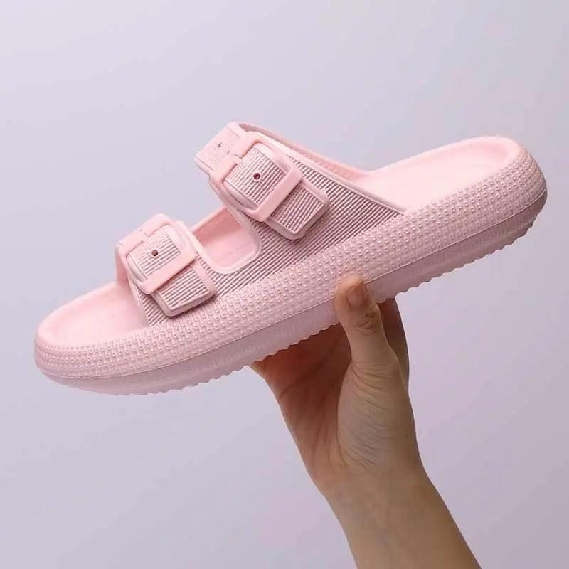 Slippers Summer Women Buckle Soft Bottom Sandals StoreToBuyNow