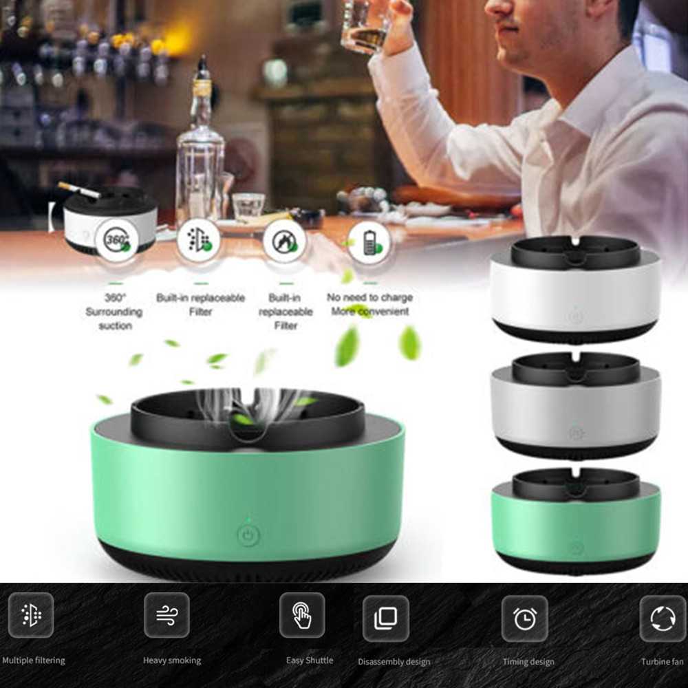 Smoke Removal Air Purification Ashtray Anion StoreToBuyNow