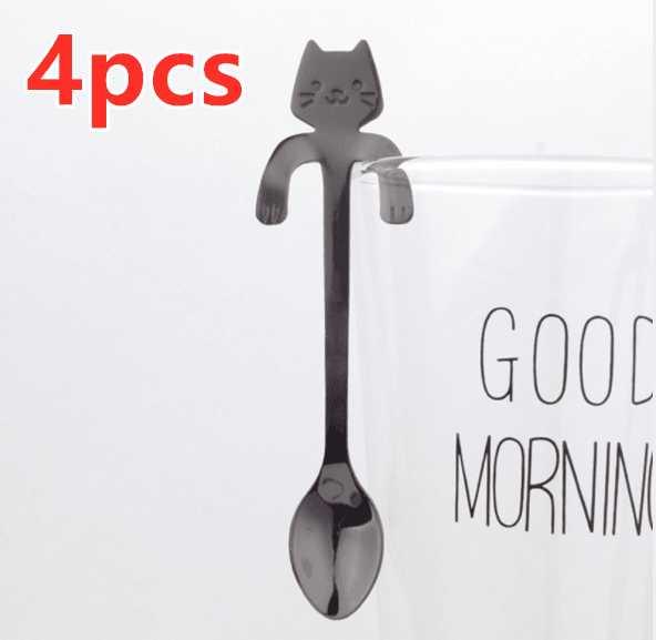 Spoon With Cat Handle For Hanging StoreToBuyNow