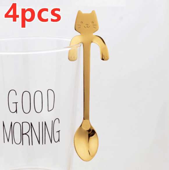 Spoon With Cat Handle For Hanging StoreToBuyNow