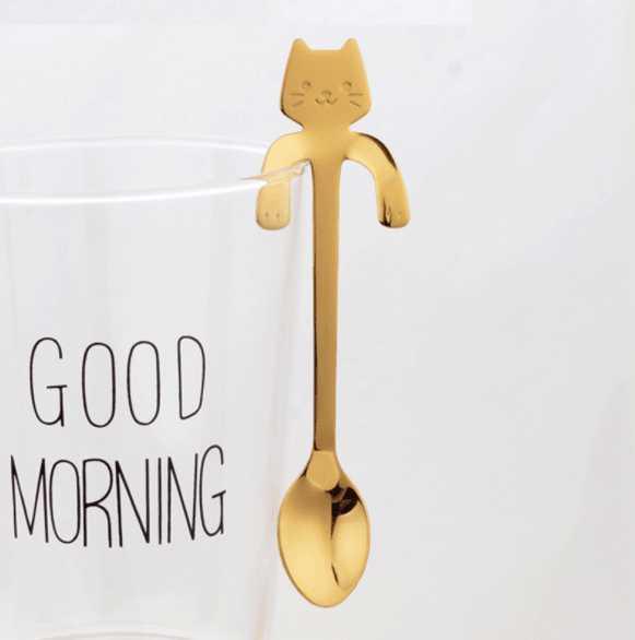 Spoon With Cat Handle For Hanging StoreToBuyNow