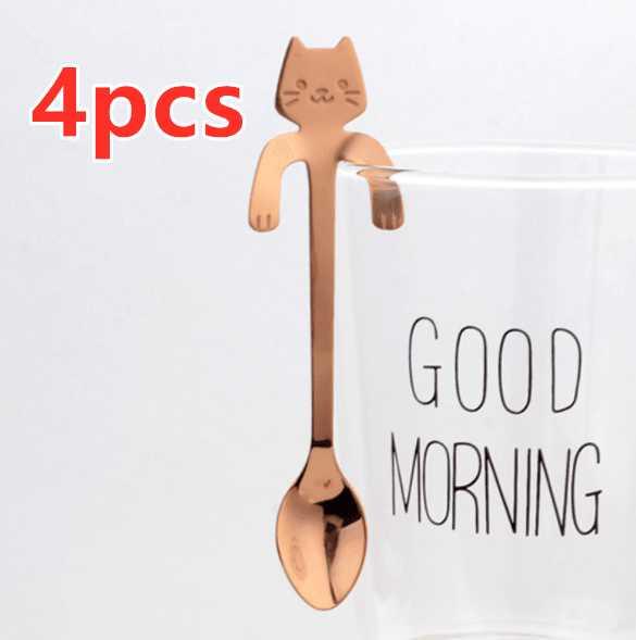 Spoon With Cat Handle For Hanging StoreToBuyNow