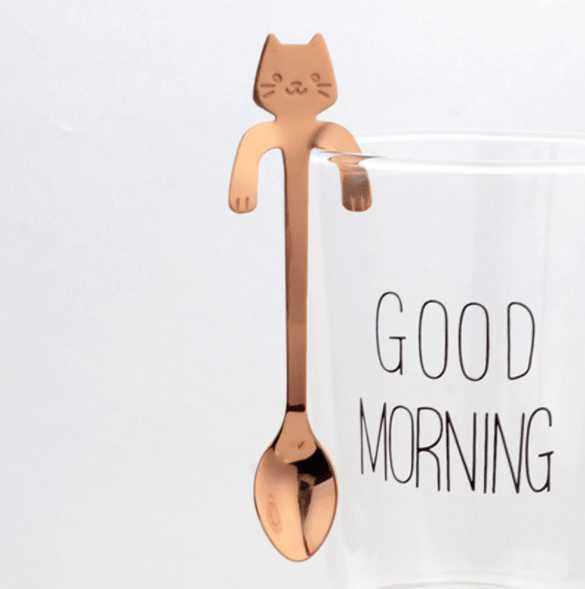 Spoon With Cat Handle For Hanging StoreToBuyNow