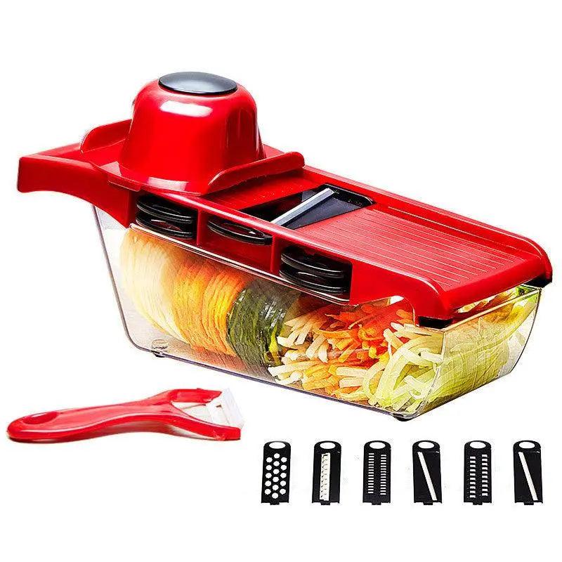 Streamline Meal Prep with Our 6-in-1 Multifunction Vegetable Slicer StoreToBuyNow