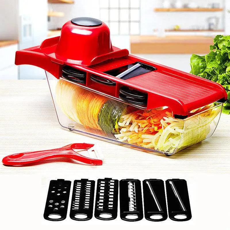 Streamline Meal Prep with Our 6-in-1 Multifunction Vegetable Slicer StoreToBuyNow