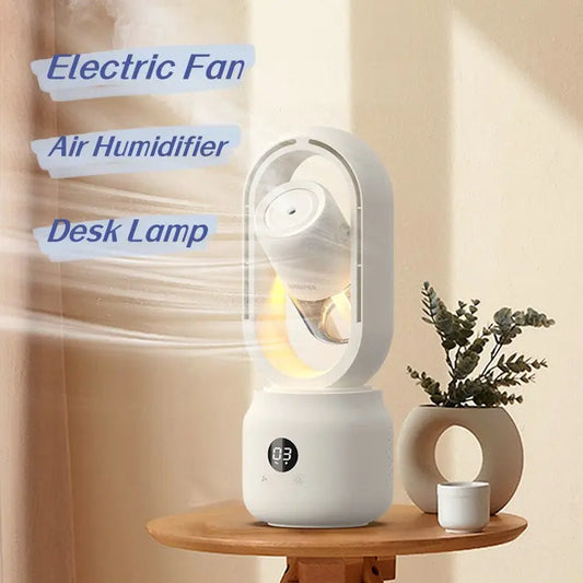 Summer Water Cooled Spray Mist Electric Fan USB Rechargeable StoreToBuyNow