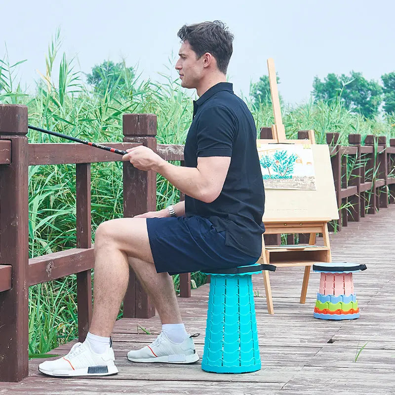 Travel Folding Stool Portable Outdoor Adjustable StoreToBuyNow