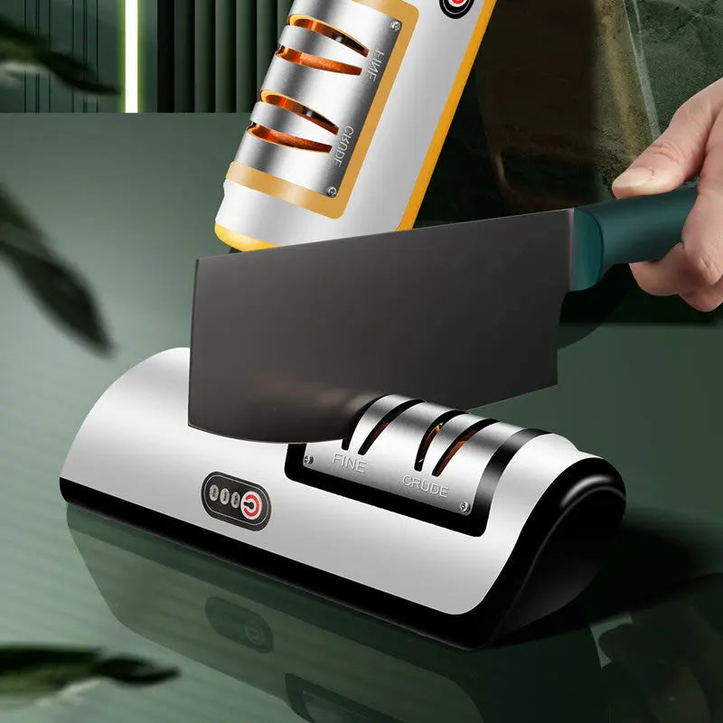 USB Rechargeable Electric Knife Sharpener Automatic StoreToBuyNow