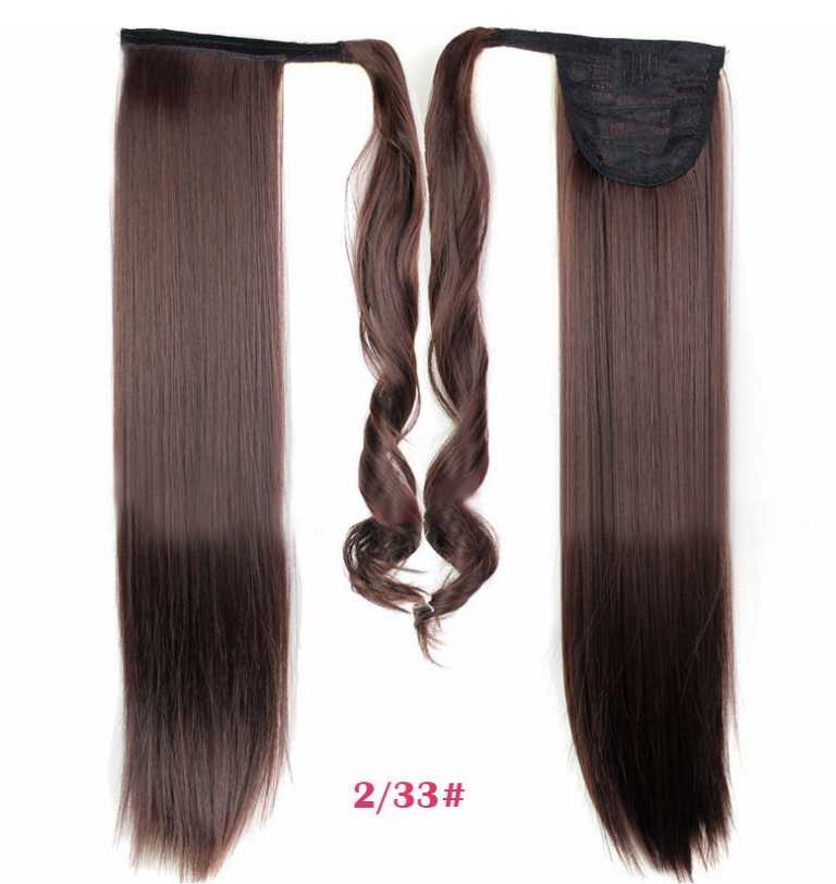 Velcro Wig Ponytail Straight Invisible Hair Extension StoreToBuyNow