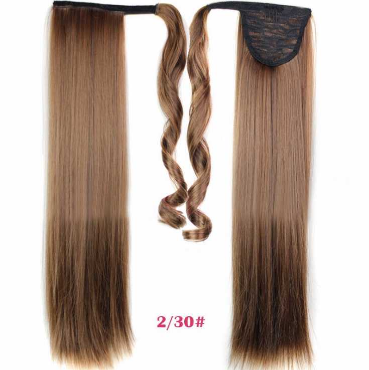 Velcro Wig Ponytail Straight Invisible Hair Extension StoreToBuyNow