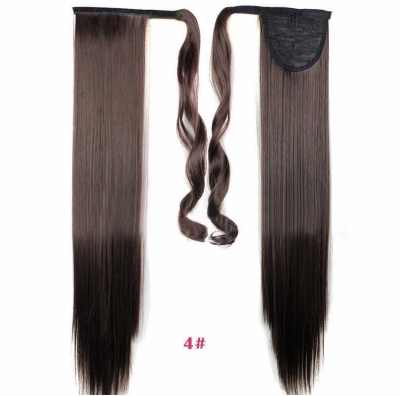 Velcro Wig Ponytail Straight Invisible Hair Extension StoreToBuyNow