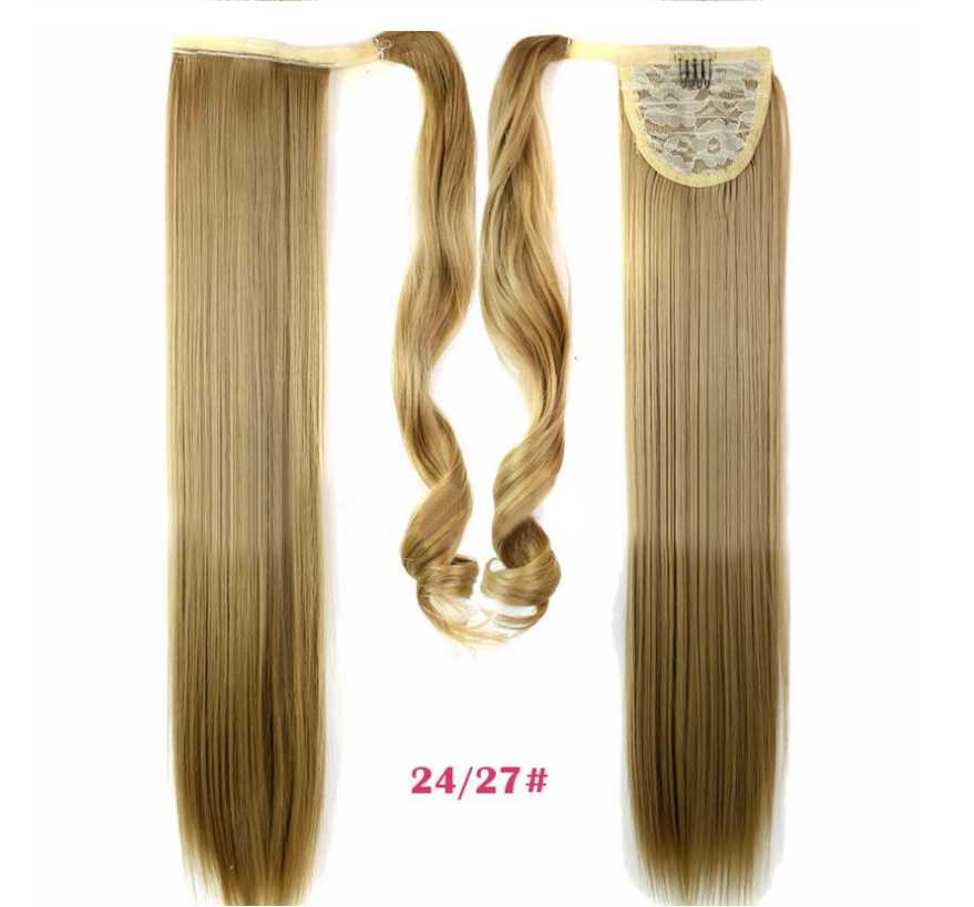 Velcro Wig Ponytail Straight Invisible Hair Extension StoreToBuyNow