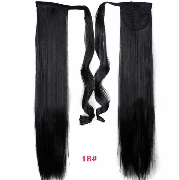 Velcro Wig Ponytail Straight Invisible Hair Extension StoreToBuyNow