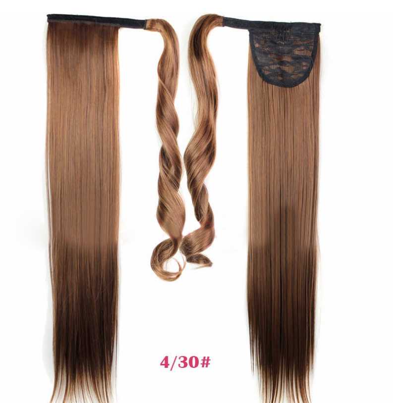 Velcro Wig Ponytail Straight Invisible Hair Extension StoreToBuyNow