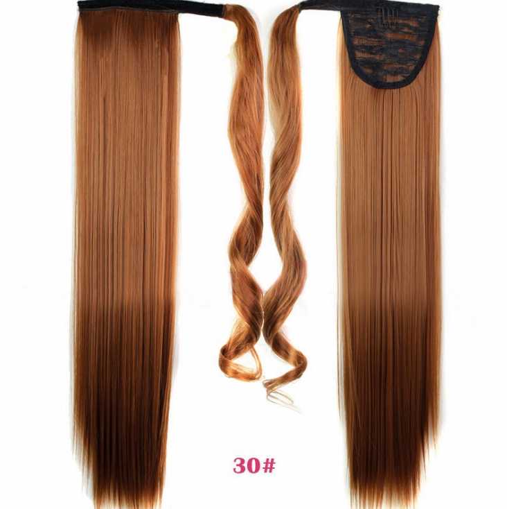 Velcro Wig Ponytail Straight Invisible Hair Extension StoreToBuyNow