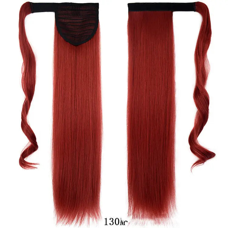 Velcro Wig Ponytail Straight Invisible Hair Extension StoreToBuyNow