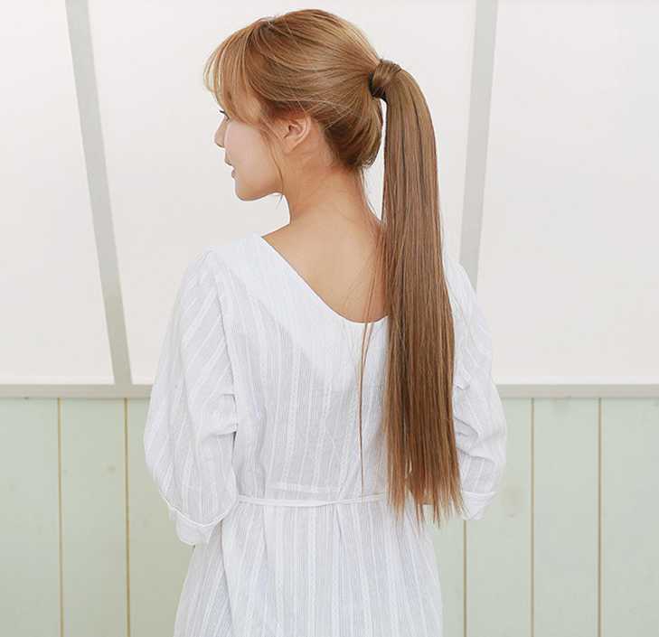 Velcro Wig Ponytail Straight Invisible Hair Extension StoreToBuyNow