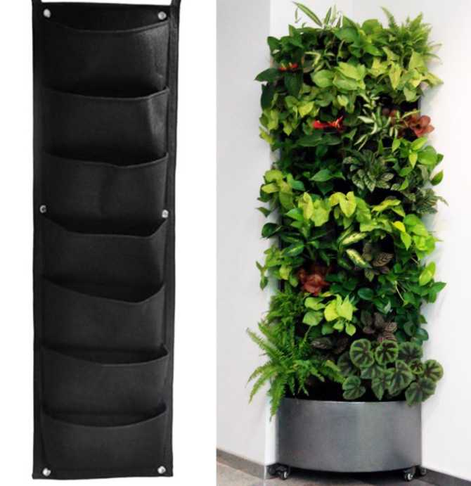 Wall Garden Hanging Planting Bags Vertical Outdoor Indoor Planter StoreToBuyNow