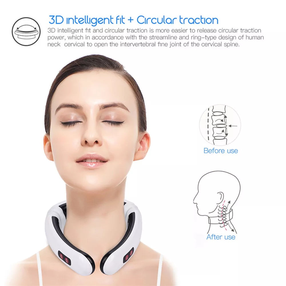 Magnetic Pulse Therapy Neck Massager Electric