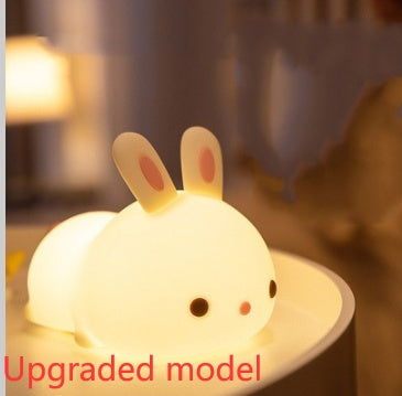 New Year'S Gift Rabbit Silicone Lamp Pat Feeding Creative Night Light Children'S Toys