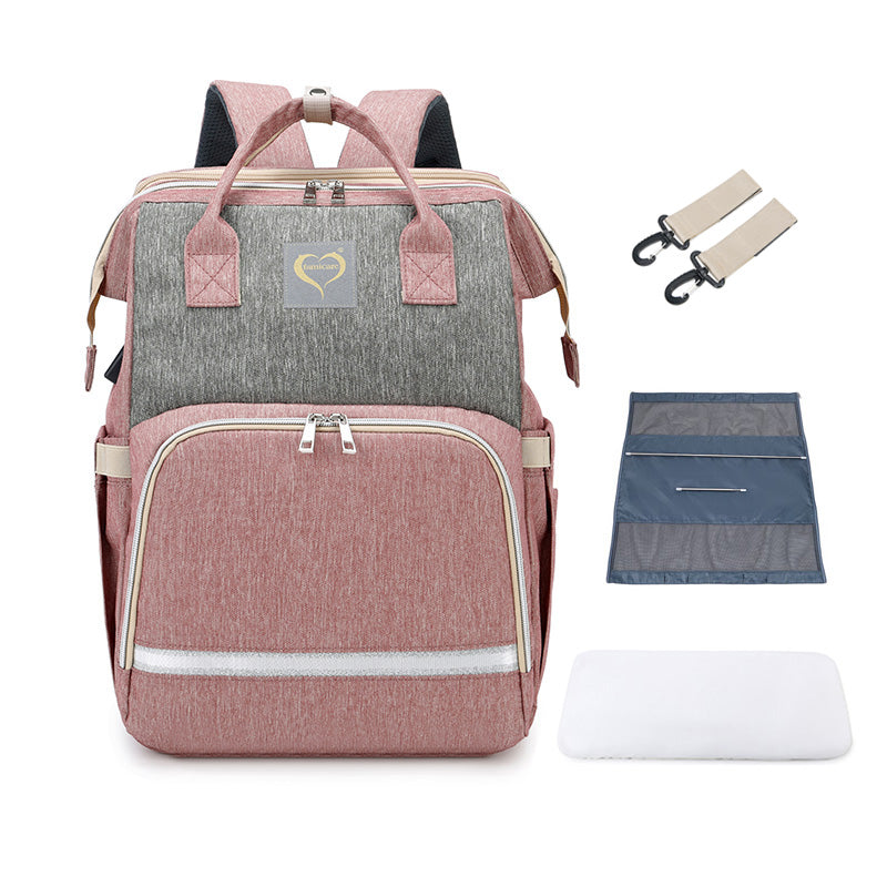 Diaper Bags with Crib Maternity Backpack with Changing StoreToBuyNow