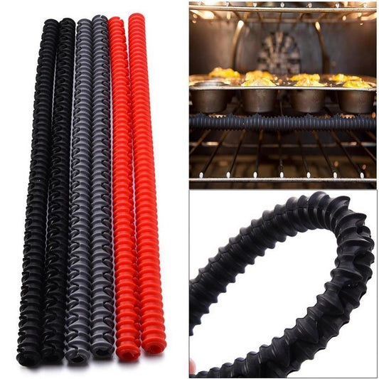 Heat Insulated Silicone Oven Shelf Rack Guard Clip Avoid Scald Bar Protector StoreToBuyNow