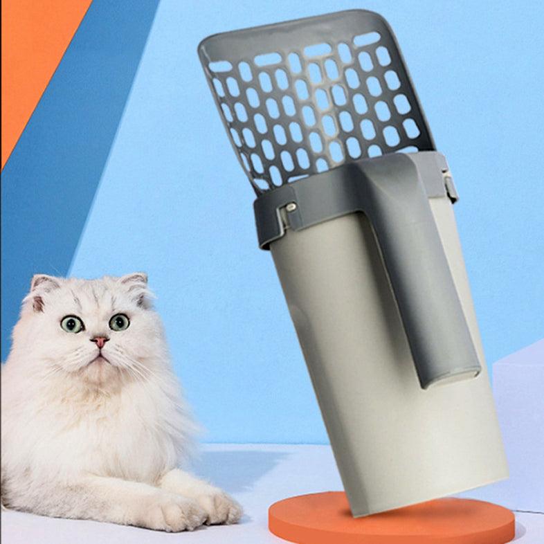 Integrated cat litter shovel StoreToBuyNow